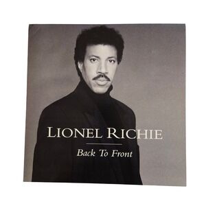 Lionel Richie Back To Front 12x12 Double Sided Flat Promo Poster 1992 Motown R&B